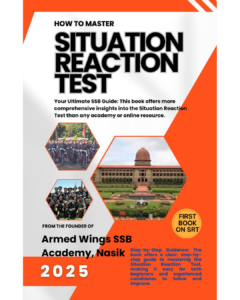 SRT Book for SSB - Master the Situation Reaction Test with expert guidance.